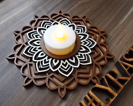 جا شمعی ماندالا مدل TH_69745