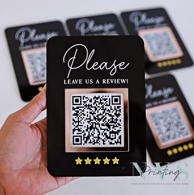 استند کیو آر کد دیواری مدل TH_64585
