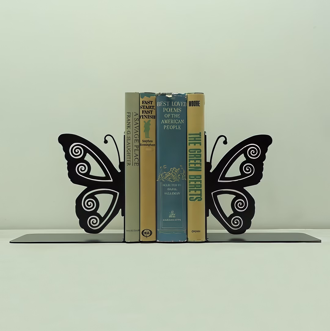 غش‌گیر کتاب یا bookend طرح پروانه مدل TH_85365