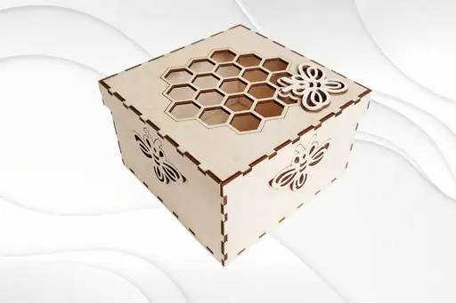 جعبه هدیه طرح زنبور