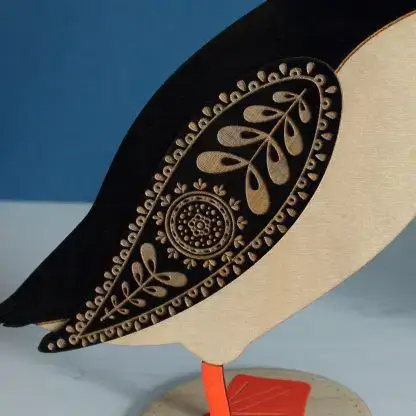 پرنده چوبی مدل TH_29658