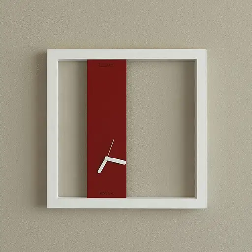 ساعت دیواری طرح قاب