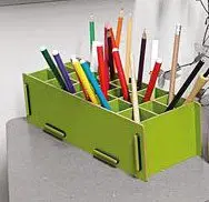 جامدادی و شلف رومیزی مدل TH_43513 جامدادی