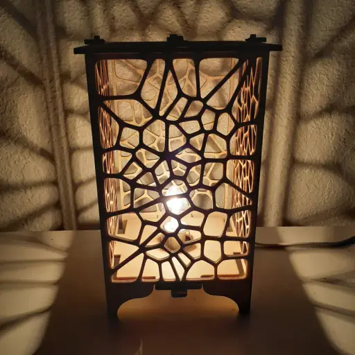 تصویر محصول چراغ رومیزی چوبی مدل TH_28142 - طرح و هنر (بندانگشتی گالری)