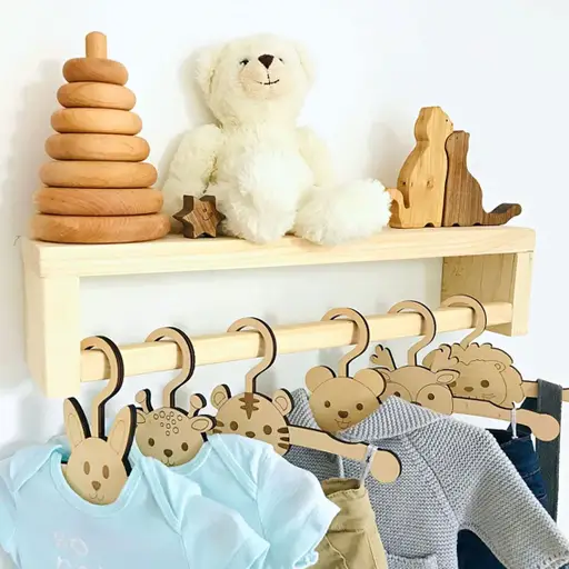 چوب لباسی طرح حیوانات مدل TH_85646