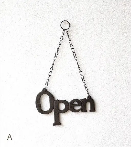 تابلو باز و بسته است مدل TH_95243 open