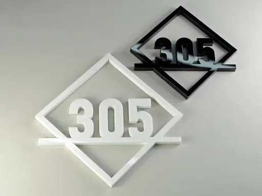 تابلو پلاک واحد مدل TH_52415 5