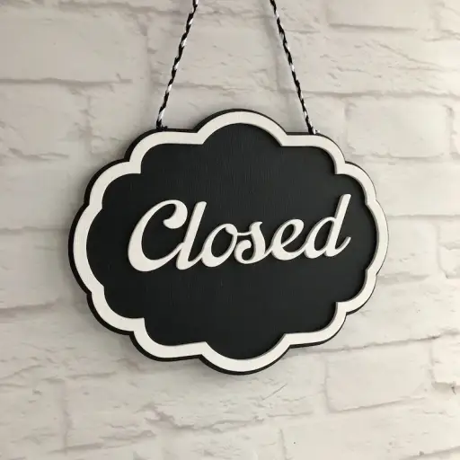 تابلو باز و بسته است مدل TH_52494 4444