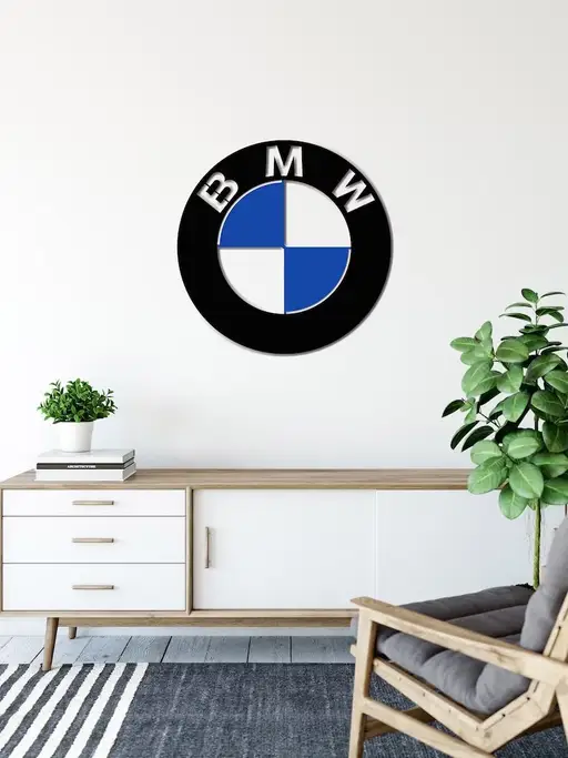 تابلو لوگو BMW مدل TH_54756