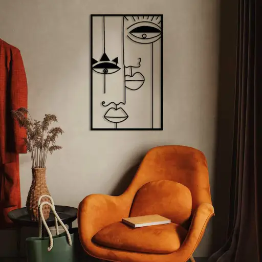 تابلو دیواری چهره مدل TH_45536 77