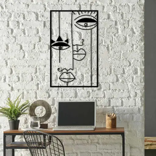 تابلو دیواری چهره مدل TH_45536