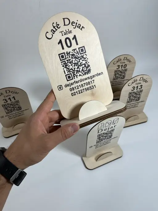 استند کیو آر کد مدل TH_58929 99