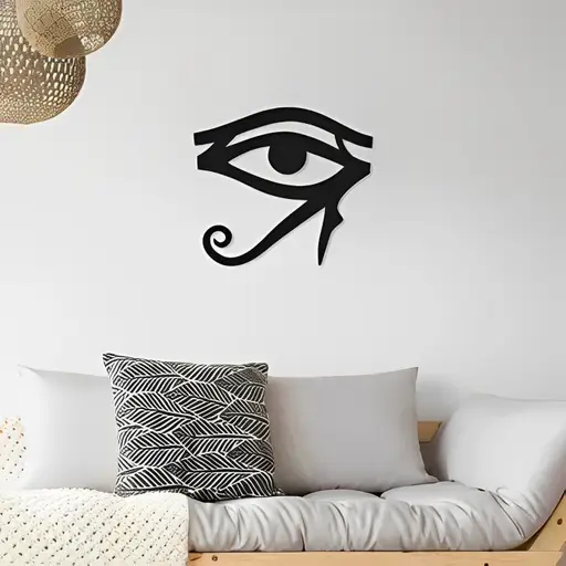 تابلو دیواری چشم جهان بین مدل TH_34923 4353