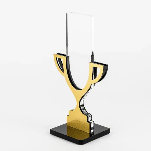 تندیس افتخار طرح کاپ قهرمانی TH_53591 طلا 2