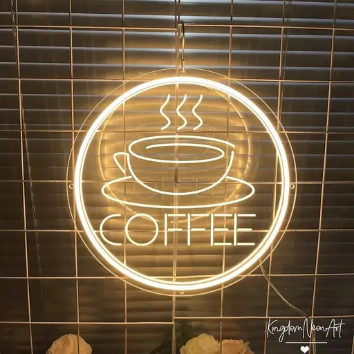 تصویر محصول تابلو نئون کافه مدل TH_61335☕ - طرح و هنر (بندانگشتی گالری)