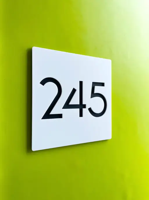 تابلو پلاک واحد مدل TH_19436