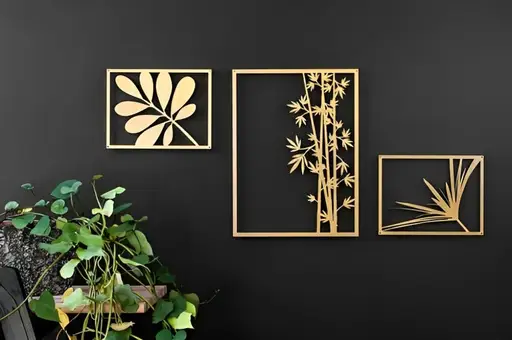 تصویر محصول تابلو دیواری طرح خیزران مدل TH_43992🌿 - طرح و هنر (بندانگشتی گالری)