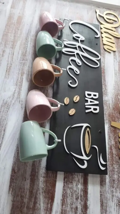 تابلو استند فنجون کافه مدل TH_95313