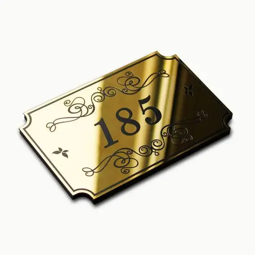 پلاک واحد مدل TH_93399 9999