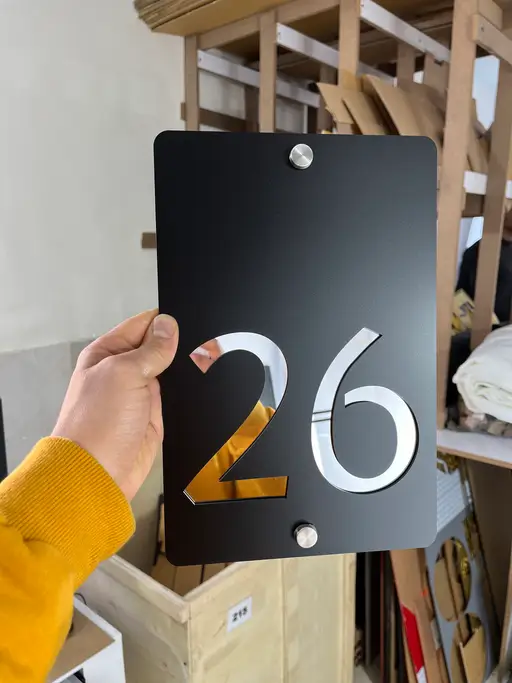 پلاک واحد مدل TH_22175