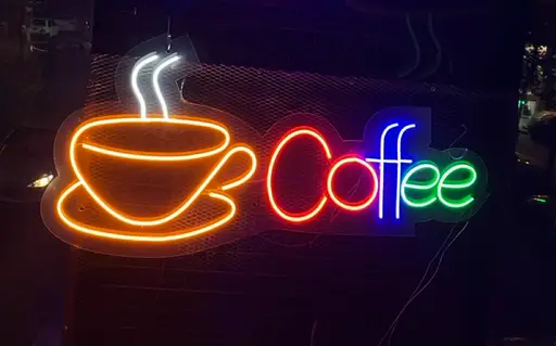 تابلو نئون طرح coffee مدل TH_14818