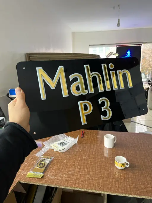 پلاک واحد ساختمان مدل TH_79397