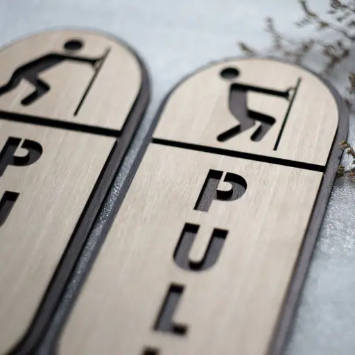 تابلو نشانگر push pull مدل TH_21543