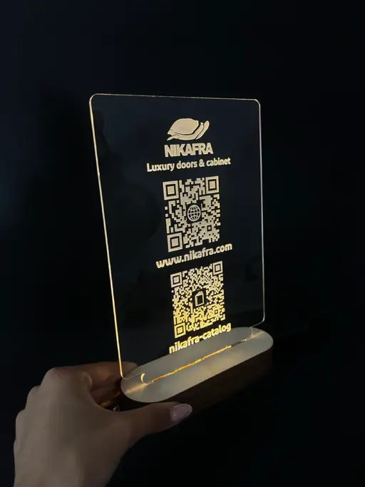 استند QR CODE نور دار مدل TH_17629