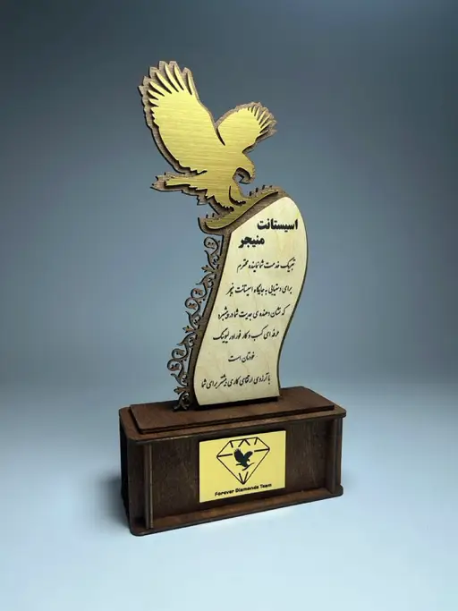 تندیس افتخار شرکتی مدل TH_95386