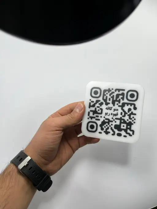 استند کیو آر کد منو کافه مدل TH_45672