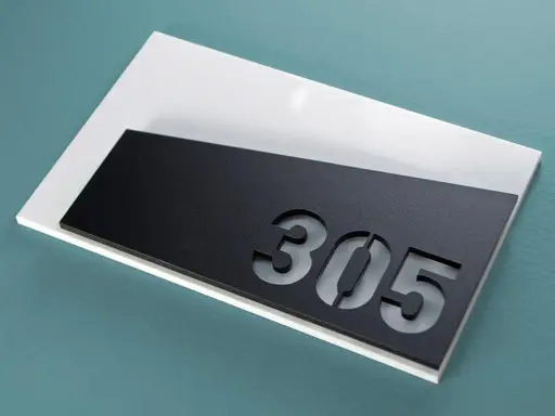 پلاک واحد مسکونی مدل TH_97711