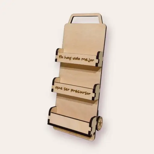 جای نوشت افزار چوبی فانتزی مدل TH_84597