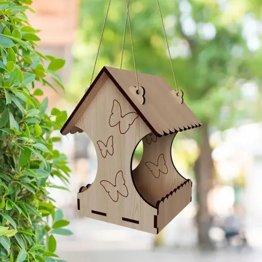آشیانه آویزی پرنده طرح فانتزی مدل TH_60997