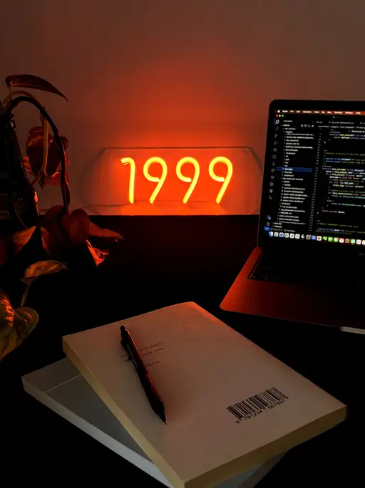 تابلو نئون فلکس سال میلادی مدل TH_37828