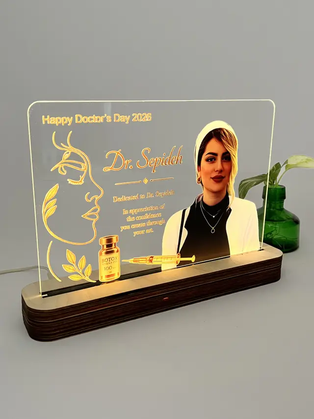 تصویر اصلی چراغ رومیزی تبلیغاتی طرح پزشک مدل TH_55118