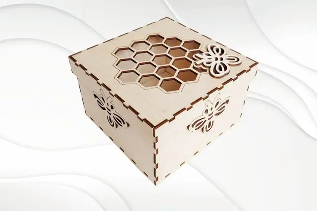 جعبه هدیه طرح زنبور