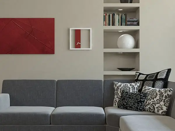 ساعت دیواری طرح قاب