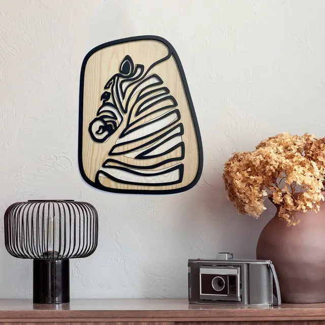 تابلو دیواری zebra مدل TH_16869