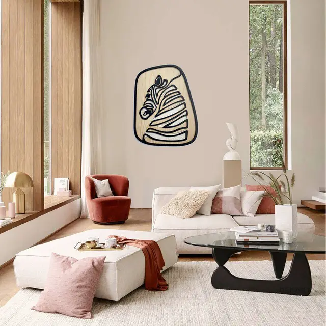تابلو دیواری zebra مدل TH_16869