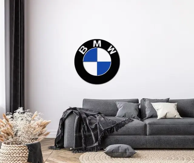 تابلو لوگو BMW مدل TH_54756