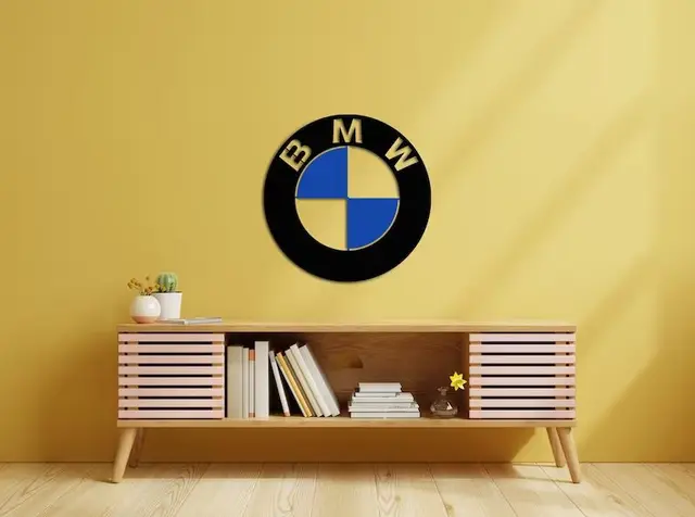 تابلو لوگو BMW مدل TH_54756