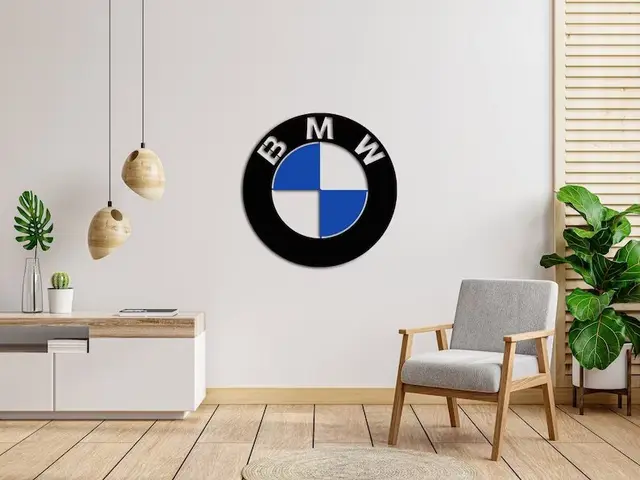 تابلو لوگو BMW مدل TH_54756