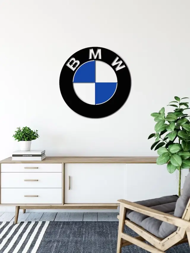 تابلو لوگو BMW مدل TH_54756