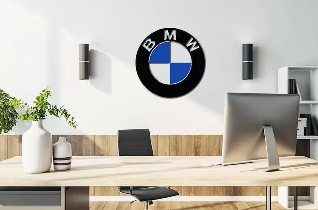 تابلو لوگو BMW مدل TH_54756
