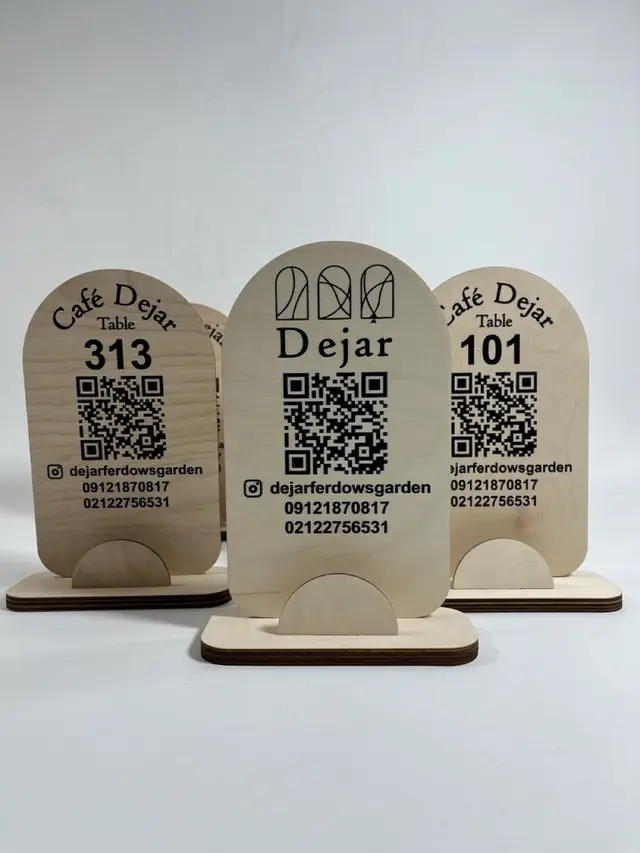 استند کیو آر کد مدل TH_58929