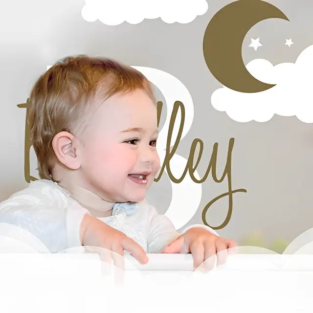 استند اسم دیواری مدل TH_99633