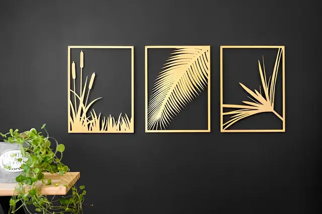 تابلو دیوارکوب Cattail مدل TH_79723
