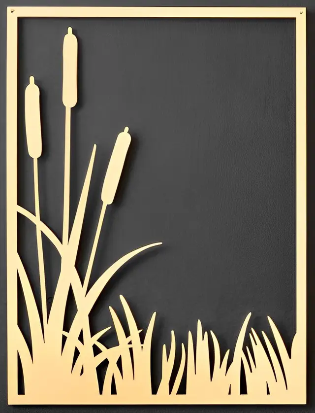 تابلو دیوارکوب Cattail مدل TH_79723