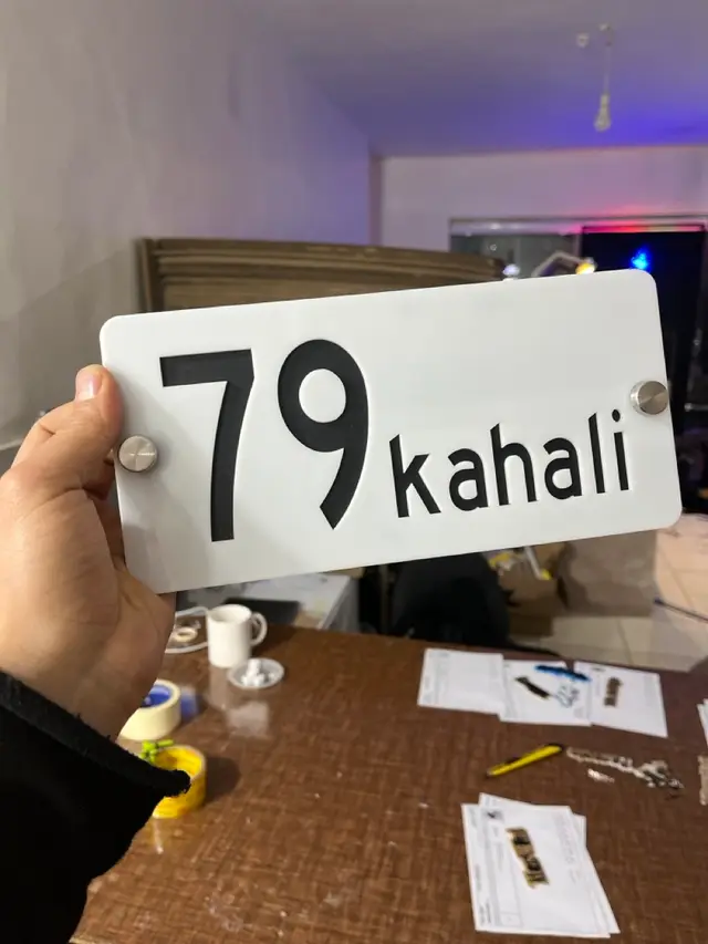 تابلو پلاک منزل مدل TH_23821