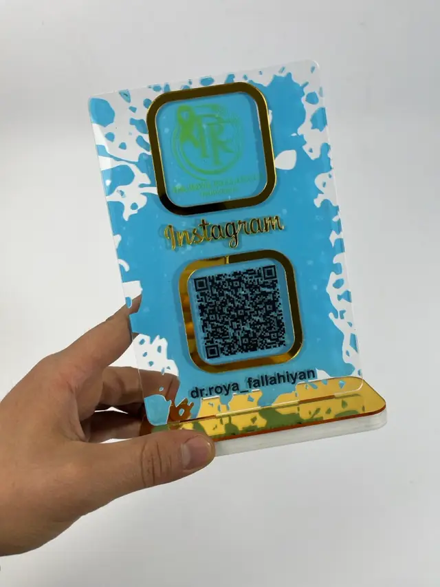 استند کیو آر کد مدل TH_14725